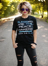 Load image into Gallery viewer, Back the Blue Classic Crew Tee